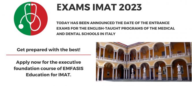 foundation course for IMAT EXAMS