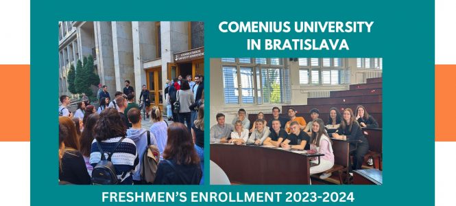 Comenius University in Bratislava Freshmen enrollment medicine dentistry universities in slovakia