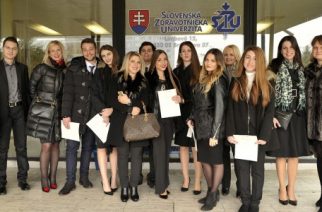 Oρκωμοσία πρωτοετών  φοιτητών Ιατρικής στο Slovak Medical University in Bratislava